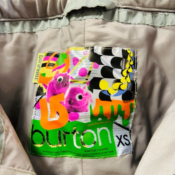 Burton Men's Dry Ride Ski/Snowboarding Pant XS - Picture 6 of 7